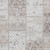 5' X 8' Taupe Patchwork Distressed Washable Indoor Outdoor Area Rug