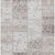 5' X 8' Taupe Patchwork Distressed Washable Indoor Outdoor Area Rug