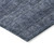 5' X 8' Navy Blue And Ivory Geometric Washable Indoor Outdoor Area Rug Transitional Style - Navy Blue, Ivory Color