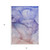 5' X 8' Blue and Brown Abstract Washable Non Skid Indoor Outdoor Area Rug