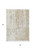 5' X 8' Beige And Ivory Abstract Washable Indoor Outdoor Area Rug Transitional Style - Beige, Ivory Color