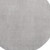 8' X 8' Gray Round Indoor Outdoor Area Rug