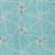 5' X 8' Teal Blue And Ivory Geometric Washable Indoor Outdoor Area Rug Contemporary Style - Teal Blue, Ivory Color