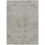 5' X 8' Pewter And Beige Floral Washable Indoor Outdoor Area Rug