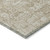 5' X 8' Beige Tan And Ivory Oriental Washable Indoor Outdoor Area Rug