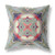 26” Sage Pink Geo Tribal Indoor Outdoor Throw Pillow