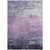 3' X 5' Lavender And Lilac Striped Washable Indoor Outdoor Area Rug