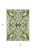 3' X 5' Green And Ivory Damask Washable Indoor Outdoor Area Rug - Green, Ivory