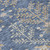 3' X 5' Blue Brown And Beige Floral Washable Indoor Outdoor Area Rug