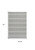4' X 6' Beige And Gray Striped Distressed Indoor Outdoor Area Rug