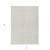 3' X 5' Ivory And Beige Geometric Washable Indoor Outdoor Area Rug Transitional Style - Ivory, Beige Color