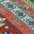 3' X 5' Red Pink And Teal Blue Aztec Washable Indoor Outdoor Area Rug