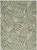 4' X 6' Ivory And Green Palm Leaf Indoor Outdoor Area Rug - 880016883183