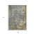 5' X 8' Taupe Gray And Beige Abstract Washable Indoor Outdoor Area Rug - Taupe, Gray, Beige