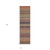 8' Runner Orange Striped Washable Non Skid Indoor Outdoor Runner Rug