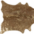 5' X 7' Gold and Brown Cowhide Hand Knotted Area Rug