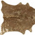 5' X 7' Gold and Brown Cowhide Hand Knotted Area Rug