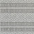 7' X 10' Beige And Gray Striped Distressed Indoor Outdoor Area Rug
