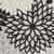 6' X 9' Black And White Floral Indoor Outdoor Area Rug
