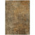 3' X 5' Brown Beige And Taupe Abstract Washable Indoor Outdoor Area Rug