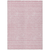 3' X 5' Pink And Ivory Geometric Washable Indoor Outdoor Area Rug