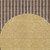 5' X 8' Brown And Beige Striped Washable Indoor Outdoor Area Rug - 608219372217