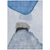 3' X 5' Blue Gray and Black Abstract Washable Non Skid Indoor Outdoor Area Rug
