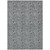 5' X 8' Gray Silver And Charcoal Floral Washable Indoor Outdoor Area Rug Transitional Style - Gray, Silver, Charcoal Color