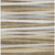 3' X 5' Brown Beige And Gray Striped Washable Indoor Outdoor Area Rug