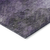 3' X 5' Purple Eggplant And Lavender Abstract Washable Indoor Outdoor Area Rug