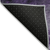3' X 5' Purple Eggplant And Lavender Abstract Washable Indoor Outdoor Area Rug