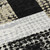 3' X 5' Black Taupe And Ivory Geometric Washable Indoor Outdoor Area Rug