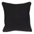 20" Black and White Geometric Cotton Throw Pillow