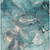 3' X 5' Teal Abstract Washable Non Skid Indoor Outdoor Area Rug Transitional Style - Teal Blue Color