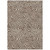 5' X 8' Brown And Beige Abstract Washable Indoor Outdoor Area Rug - 608219339814