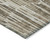 3' X 5' Brown And Taupe Abstract Washable Indoor Outdoor Area Rug - Brown, Taupe