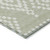 5' X 8' Artichoke Green And Ivory Geometric Washable Indoor Outdoor Area Rug Transitional Style - Artichoke Green, Ivory Color