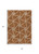 5' X 8' Orange And Ivory Geometric Washable Indoor Outdoor Area Rug - 880016787313