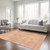 3' X 5' Peach Washable Indoor Outdoor Area Rug