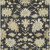 3' X 5' Black And Ivory Floral Washable Indoor Outdoor Area Rug Traditional Style - Black, Ivory Color
