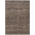 5' X 8' Coffee And Ivory Geometric Washable Indoor Outdoor Area Rug