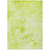 3' X 5' Lime Green Abstract Washable Non Skid Indoor Outdoor Area Rug