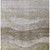 5' X 8' Taupe And Beige Abstract Washable Indoor Outdoor Area Rug - 880016505535