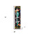 36" Black And Green Solid Wood Cinco de Mayo Cactus Porch Sign