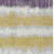 5' X 8' Silver Ivory And Purple Striped Washable Indoor Outdoor Area Rug
