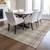 3' X 5' Beige Ivory And Green Plaid Washable Indoor Outdoor Area Rug