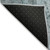 3' X 5' Teal Blue Charcoal And Gray Abstract Washable Indoor Outdoor Area Rug