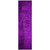 8' Runner Purple Abstract Washable Non Skid Indoor Outdoor Runner Rug Transitional Style - Purple Color