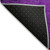 8' Runner Purple Abstract Washable Non Skid Indoor Outdoor Runner Rug