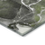 8' Runner Green Abstract Washable Non Skid Indoor Outdoor Runner Rug - 608219396688